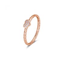 Anello Rosato Donna Allegra in Argento Zirconia RZA018C - RZA018C